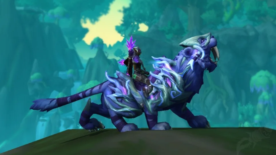 Shadow Dusk Dreamsaber wow mount picture
