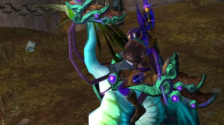 Tropical Riding Crane wow mount