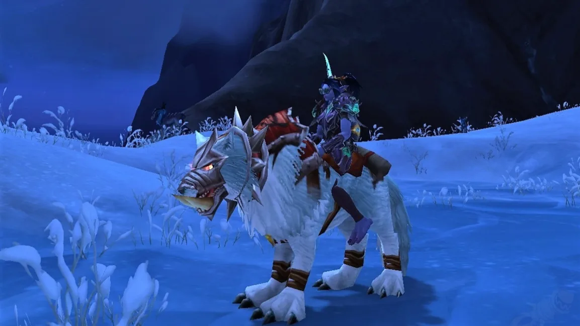 White War Wolf mount picture